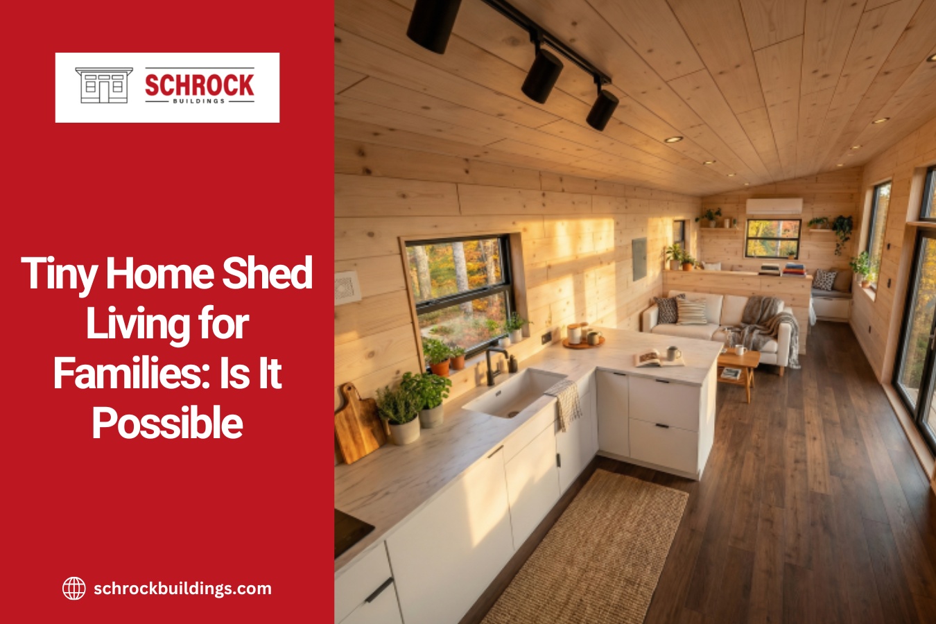Tiny Home Shed Living for Families Is It Possible